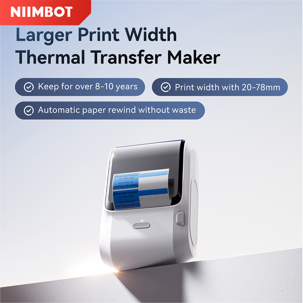 Commercial Printing Dpi - Niimbot M3 Imprimante d'étiquettes à transfert