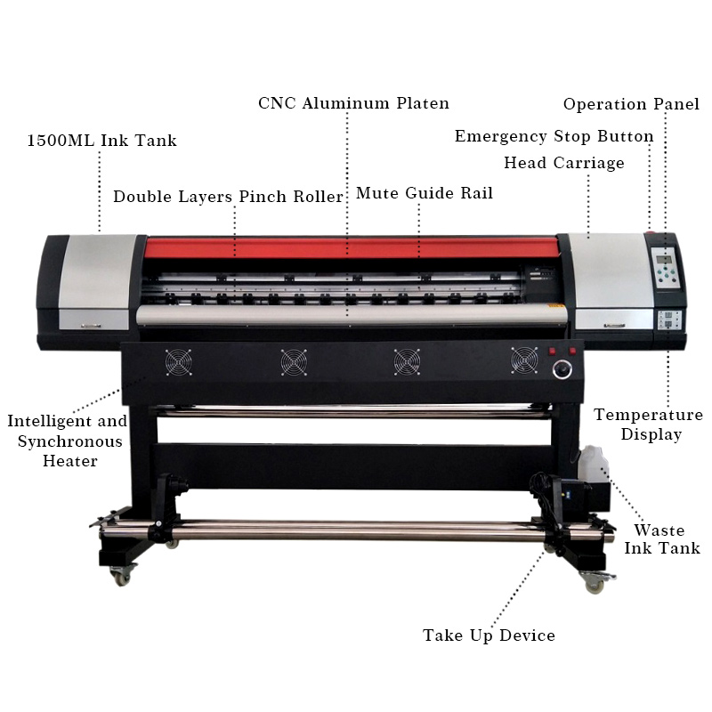Imprimante à solvant écologiqu - Commercial Vinyl Printing Machine avis et prix