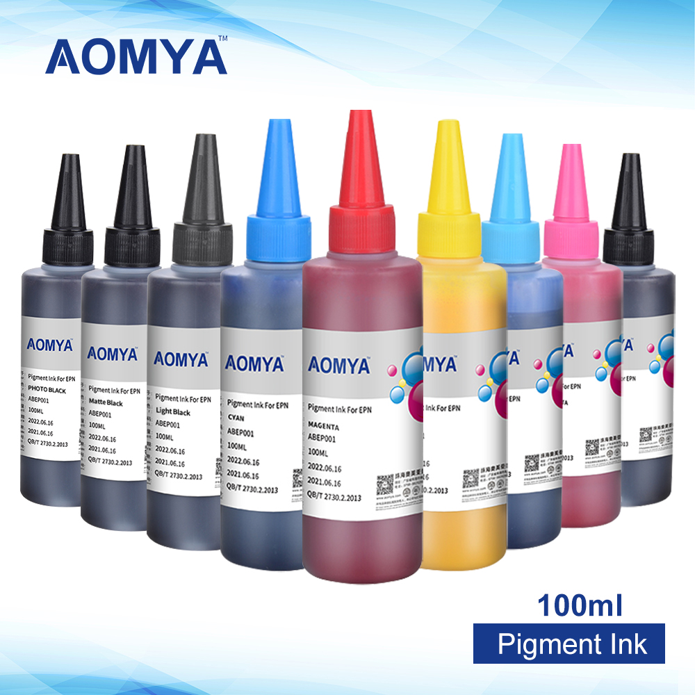 Encre pigmentée 100ML 9 couleu - Sublimation Ink 100Ml avis et prix
