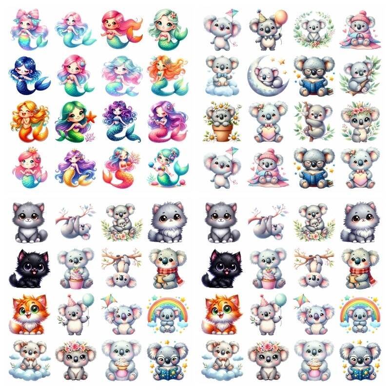Dessin animé écureuil Panda pa - Printable Heat Transfer Vinyl avis et prix